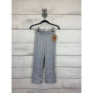 Wilson Boys Gray Baseball Pants Size Youth Small